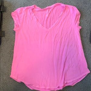 AE Light Purple V Neck